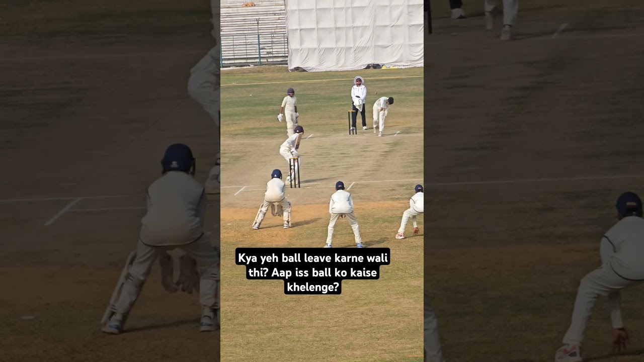 Mastering Shot Selection in Test Cricket 🏏 #CricketShorts #TeamIndia #CricketLover #Shorts