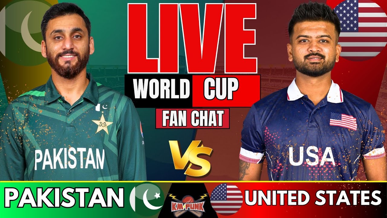 PAK vs USA Live Score: T20 World Cup 2024, 12th Match | Pakistan vs USA Live Cricket Score & Commentary