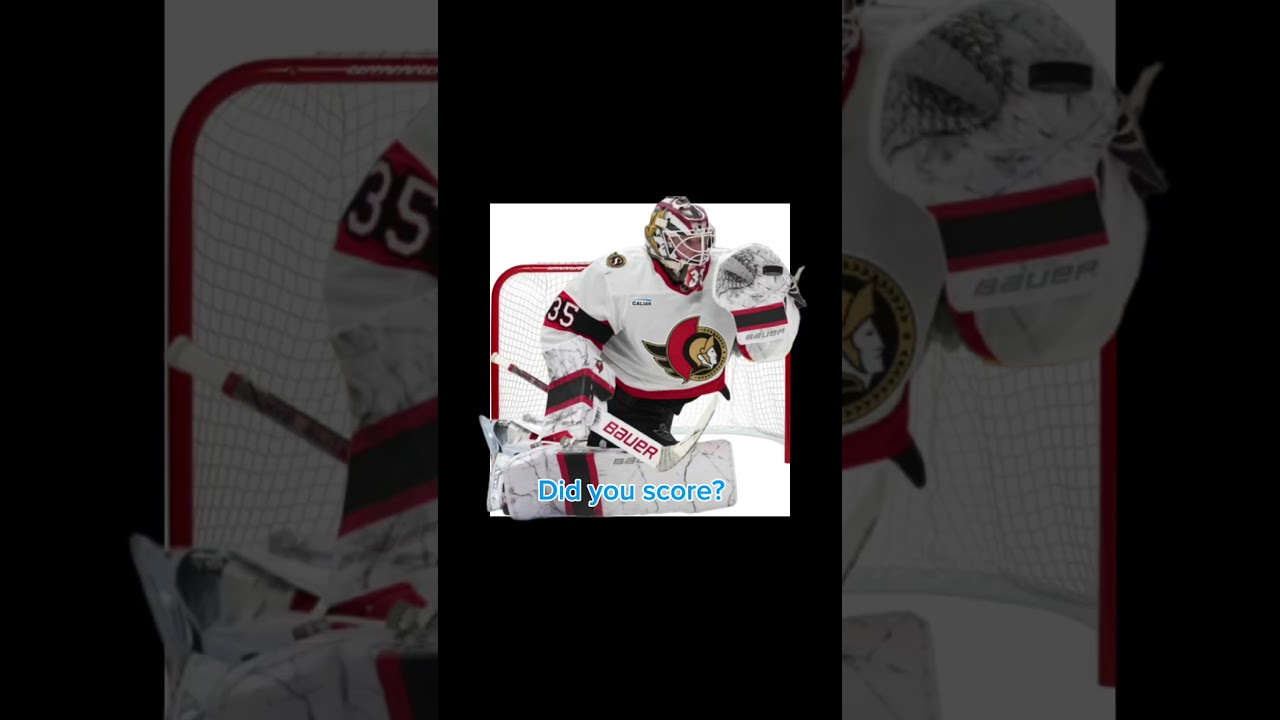 NHL Ice Hockey Quiz: Can You Score a Goal? #nhl #hockey #trend #viral