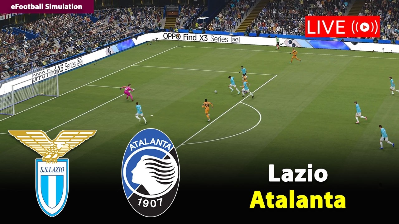 Lazio vs Atalanta Live | Serie A 2025/26 | PES 21 Gameplay Simulation & Prediction