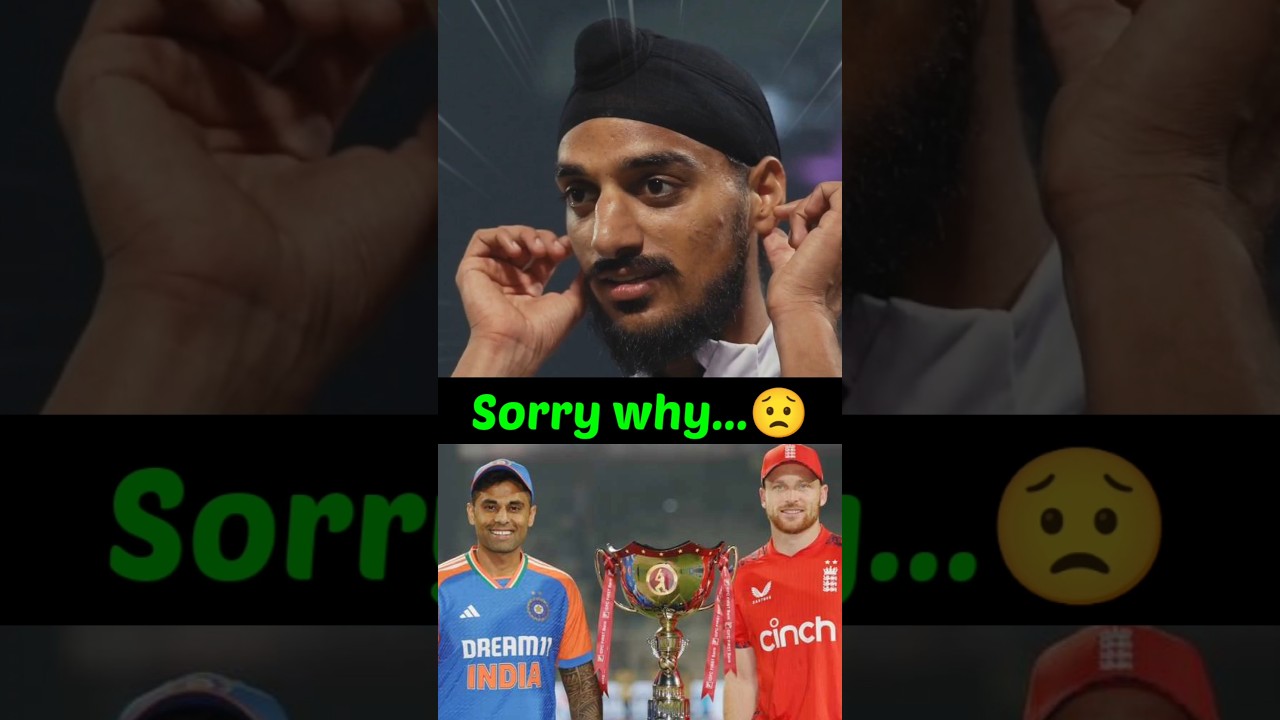 Arshdeep Singh Apologizes to Yuzvendra Chahal During IND vs ENG Match! 😮 Why? #ArshdeepSingh #Chahal
