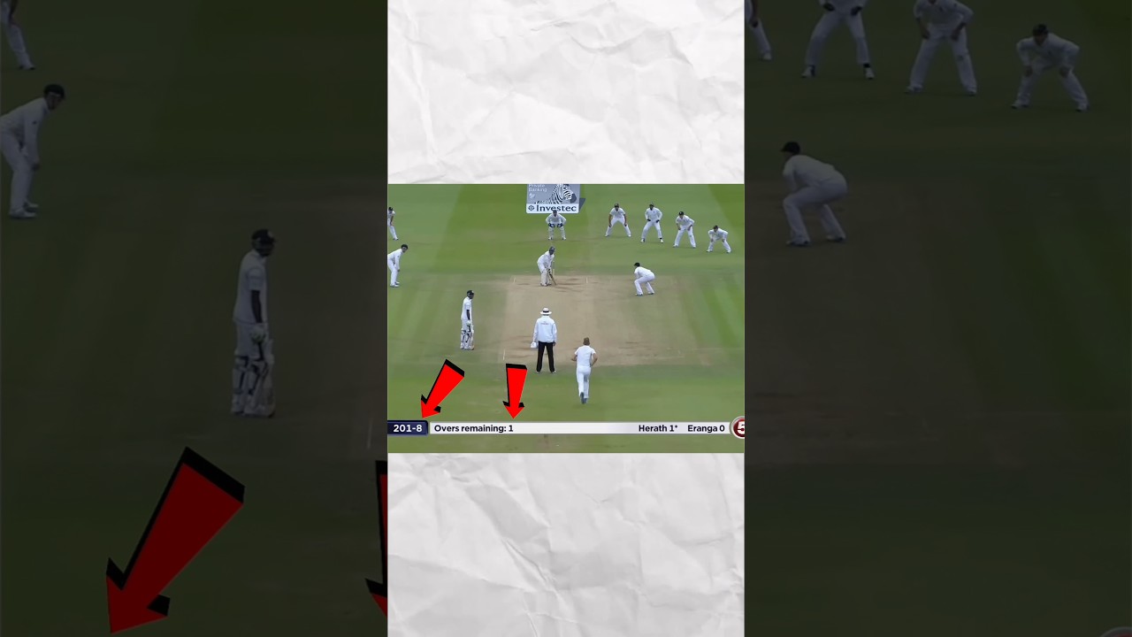 Test Cricket का सबसे रोमांचक इतिहास: Thriller Last Over 🔥