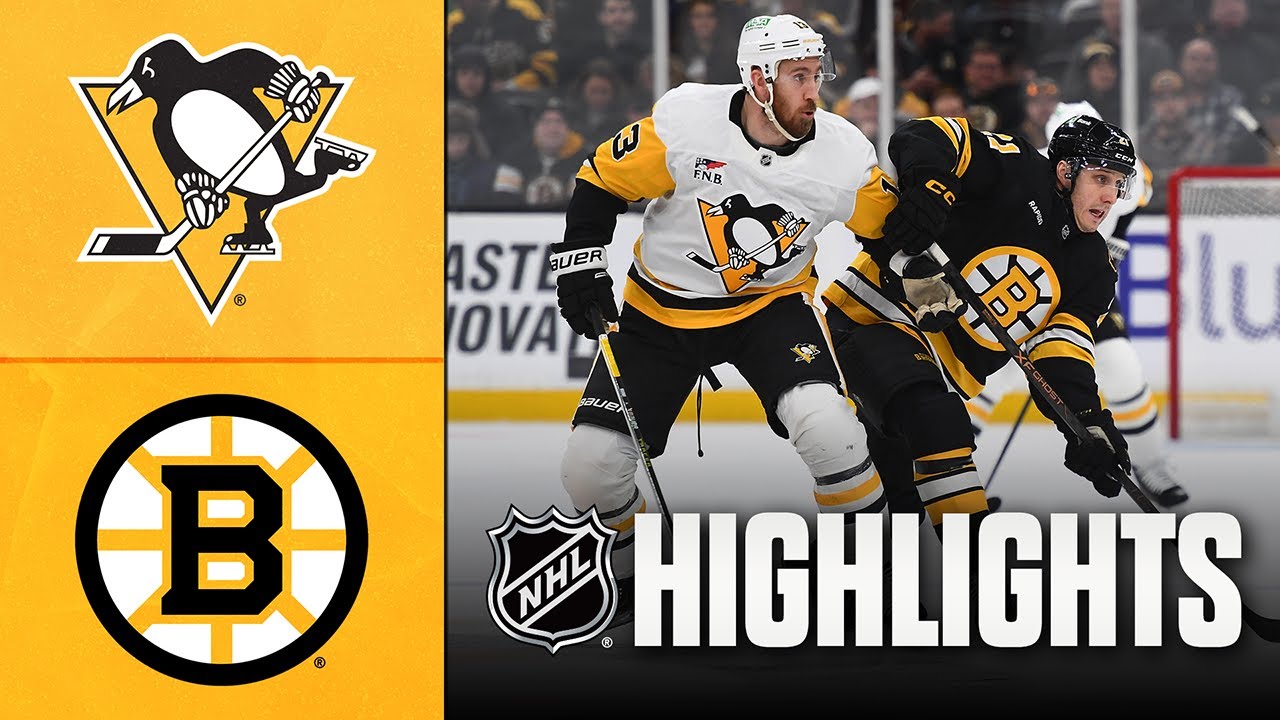 Penguins vs Bruins NHL Highlights: January 11, 2026 | Full Match Highlights & Goals