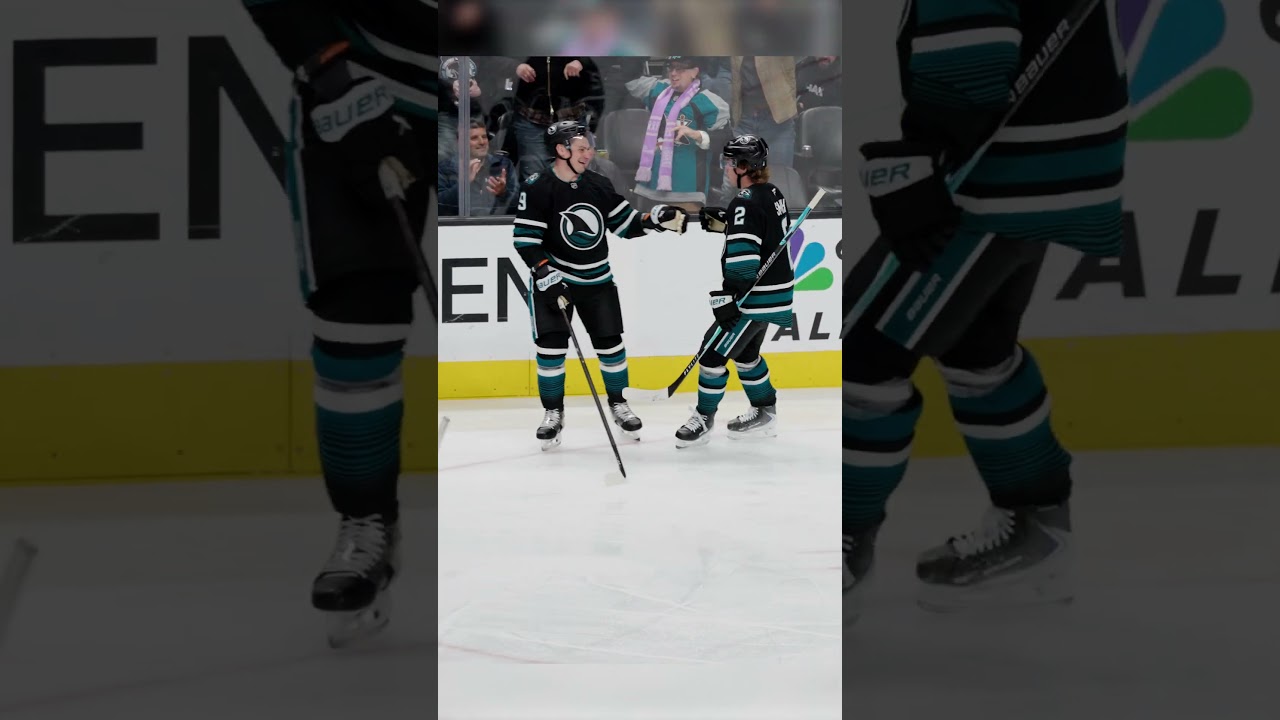 Will Smith scores an incredible goal for San Jose Sharks #NHL #Hockey #WillSmith