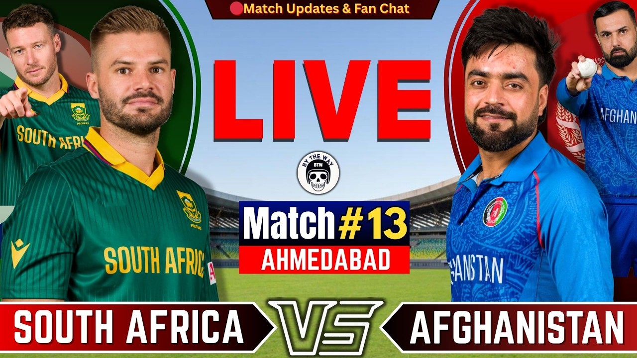 SA vs AFG Live Score: South Africa vs Afghanistan, T20 World Cup Highlights & Commentary