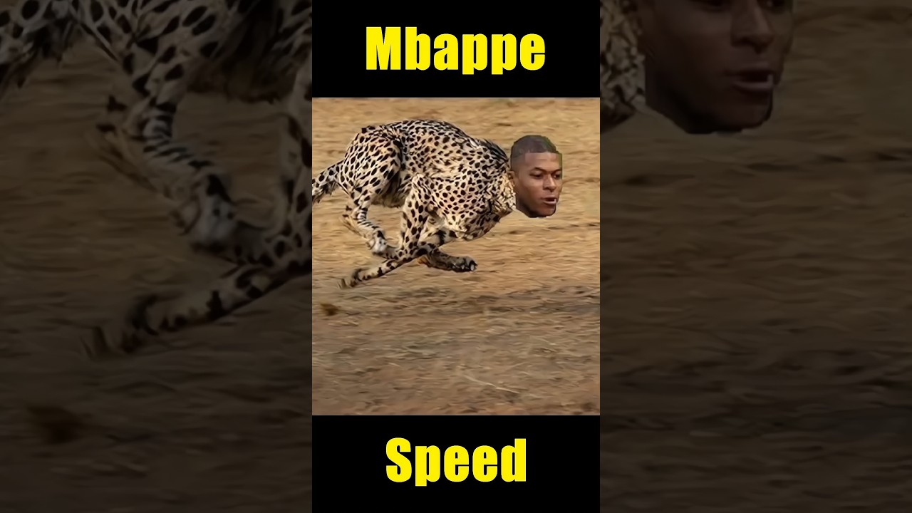 Mbappe vs Ronaldo Speed Test: Who is Faster? ⚡ #shorts #football #ronaldo