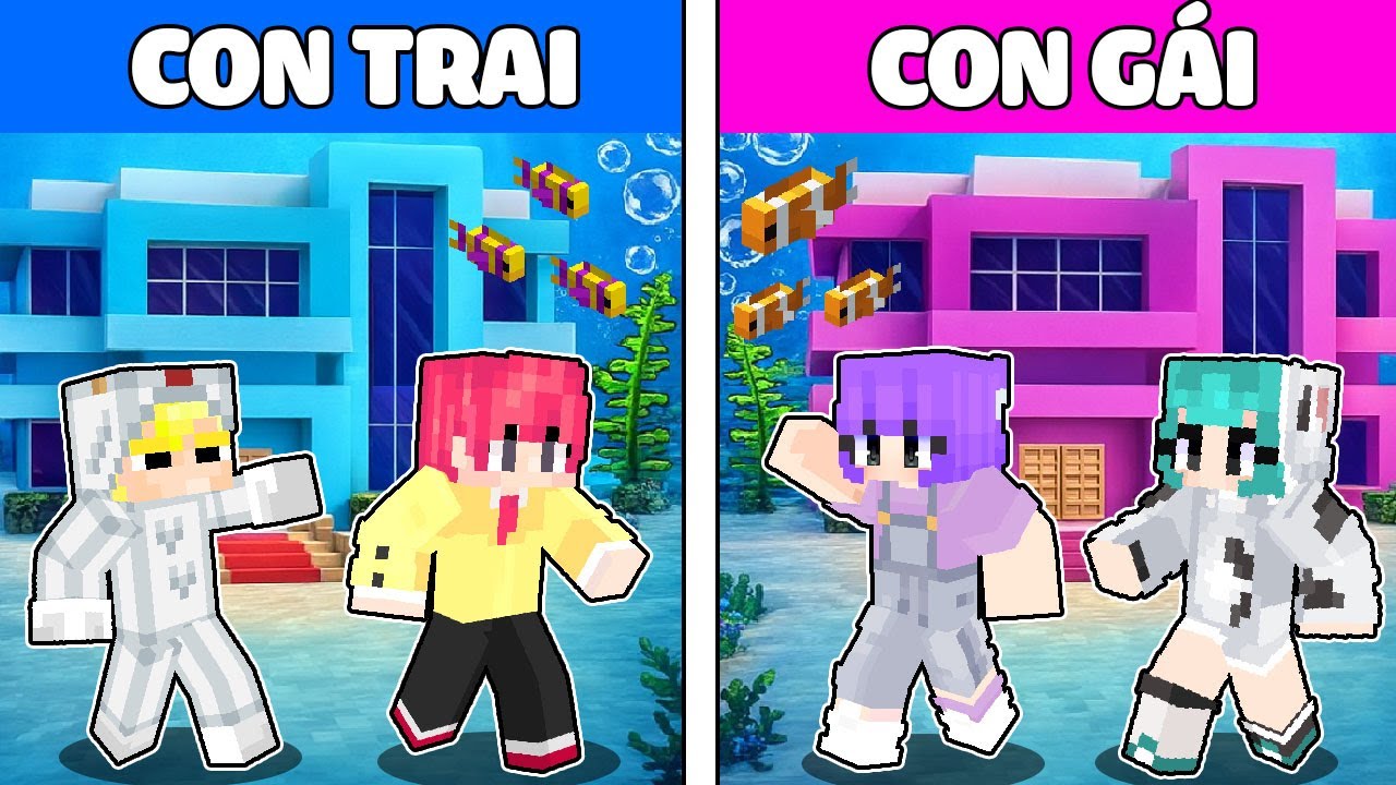 Tô Gà Đại Chiến Nhà Dưới Biển Giữa Con Trai Vs Con Gái!-Tô Gà Đại Chiến Nhà Dưới Biển: Con Trai Vs Con Gái Siêu Kịch Tính