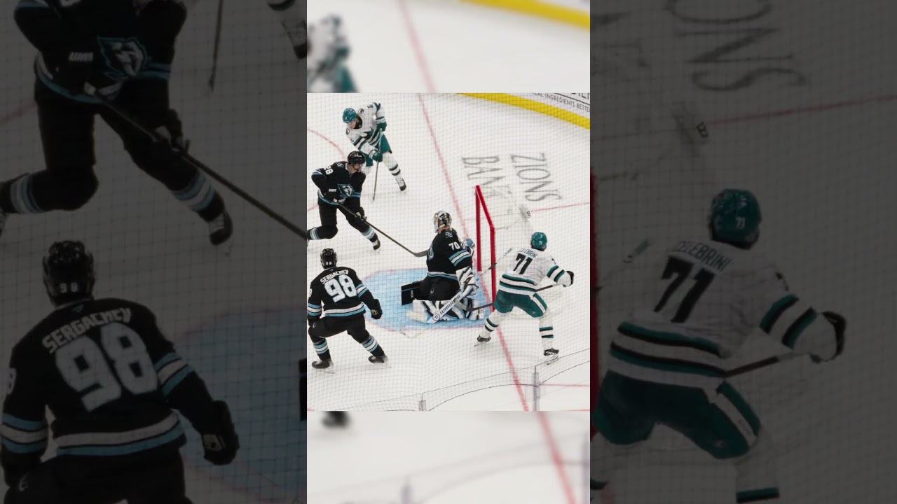 Will Smith Goal vs Utah: Highlights and Reaction | NHL San Jose Sharks