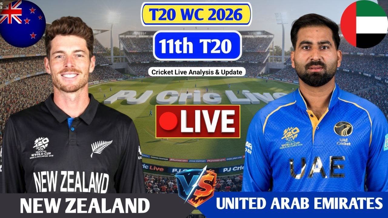 NZ vs UAE 11th T20 Live Score, Betting Analysis & Match Prediction: New Zealand vs UAE Live
