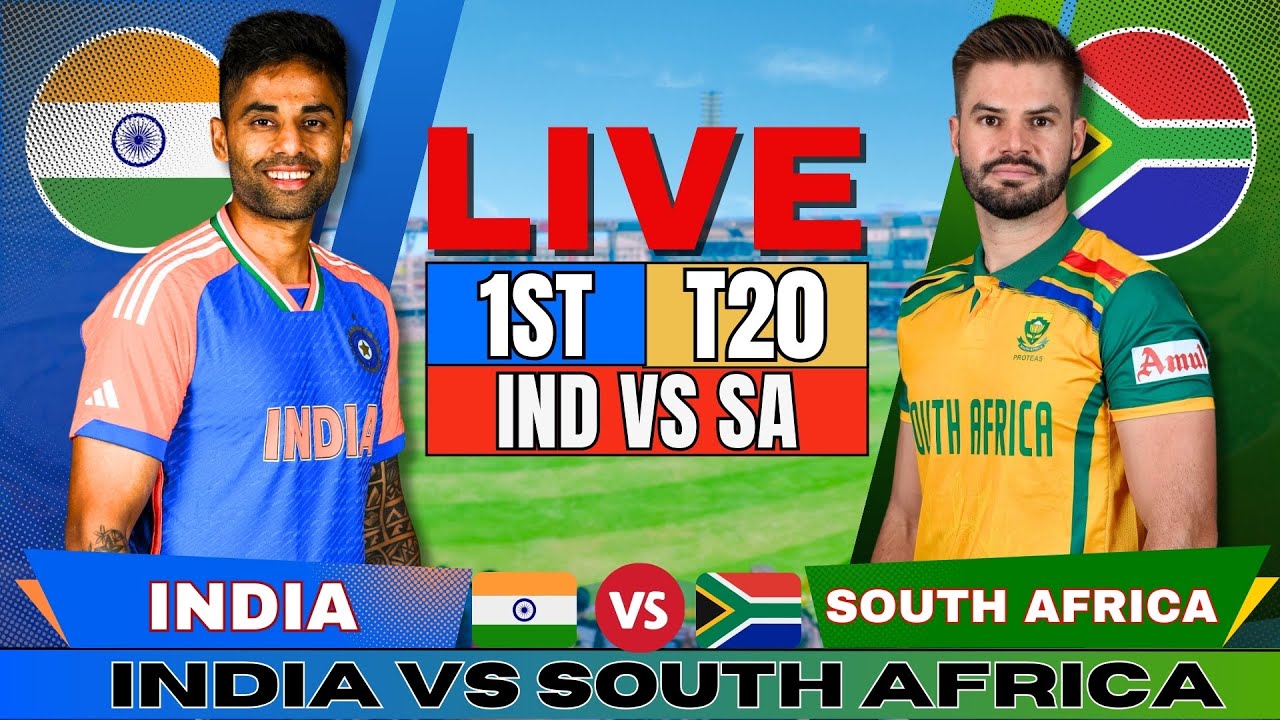IND vs SA 1st T20 Live: India vs South Africa Live Score & Commentary | Live Match Today 2024
