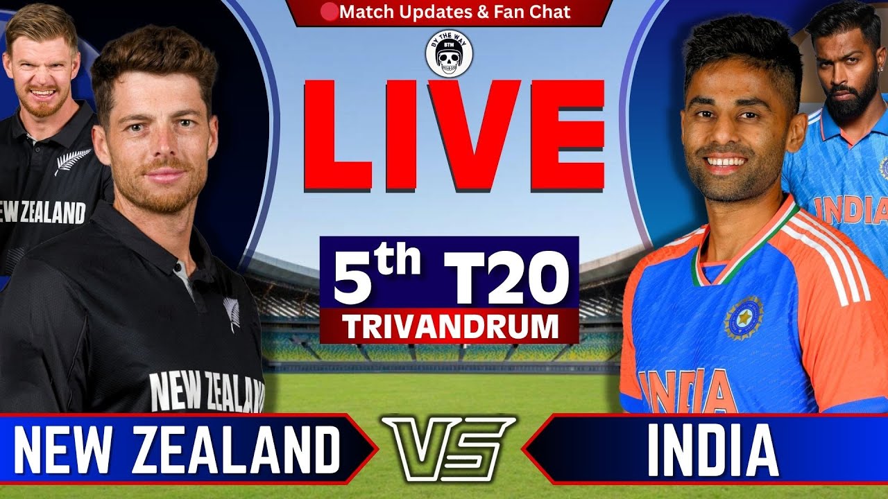 IND vs NZ 3rd T20 Live: India vs New Zealand Scorecard & Commentary | IND vs NZ Live Match Today