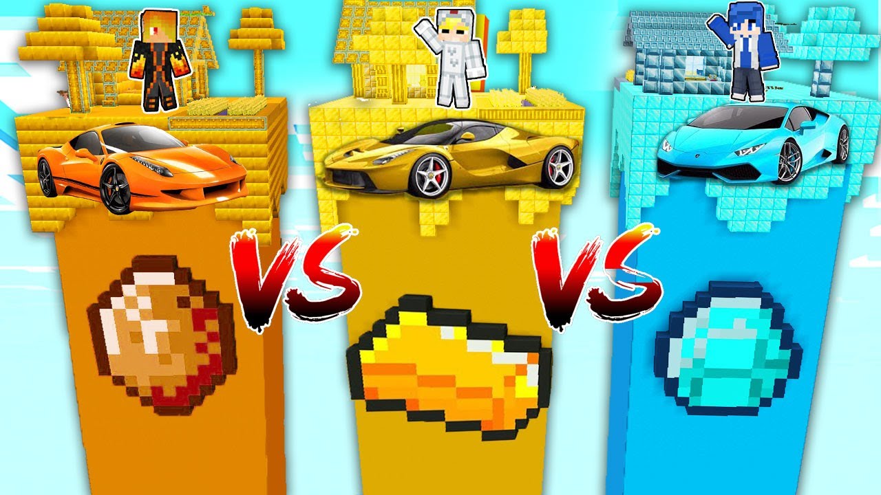 TÔ GÀ THỬ THÁCH 24H ĐẠI CHIẾN ĐẢO BAY TRIỆU PHÚ TRONG MINECRAFT*TÔ GÀ ĐẢO BAY THEO MÀU-24H Đại Chiến Đảo Bay Triệu Phú Minecraft – Tô Gà Thử Thách Theo Màu