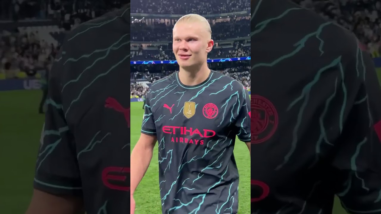 Erling Haaland’s Epic Reply to LiveScore Admin! 😂 #ucl #mancity #football #shorts