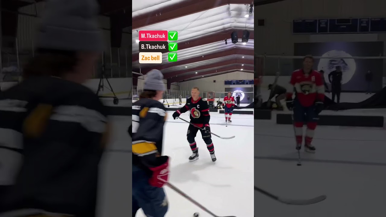Can I beat the Tkachuk Brothers? 🏒 (India vs NHL Stars)