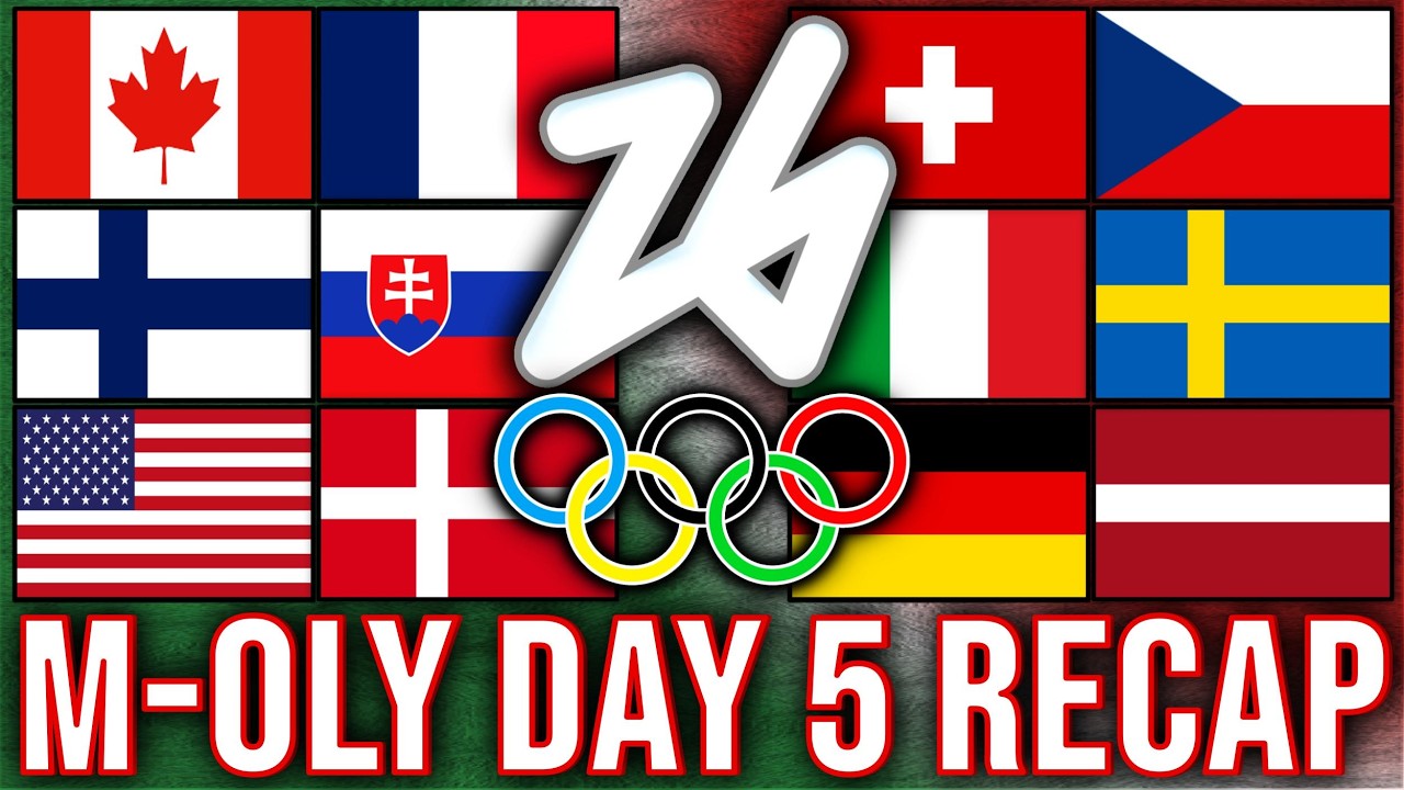 2026 Men’s Olympic Hockey Day 5 Recap: Scores, Highlights, Standings & Analysis