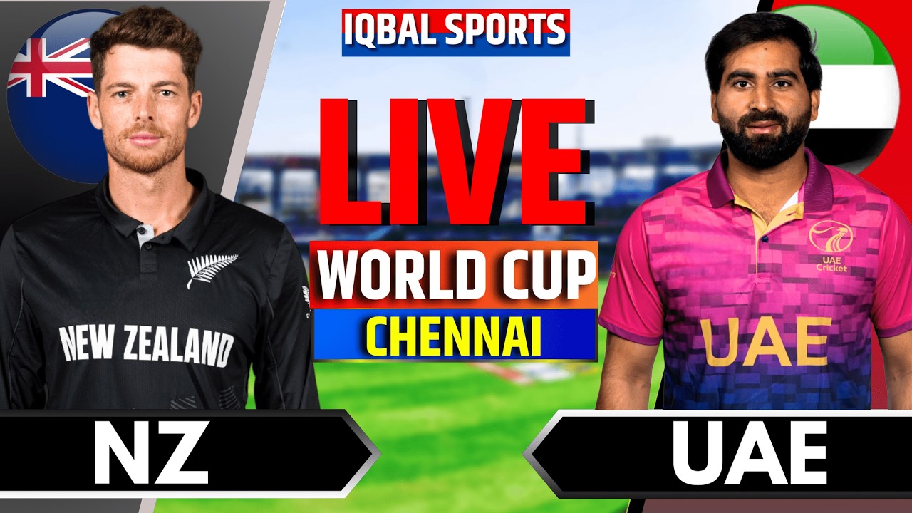 NZ vs UAE Live Score: T20 World Cup 11th Match, New Zealand vs UAE Live Cricket Streaming & Updates
