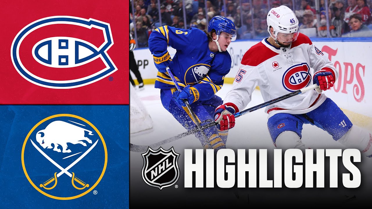 Canadiens vs Sabres NHL Highlights | Jan 31, 2026 | Ice Hockey Match Results