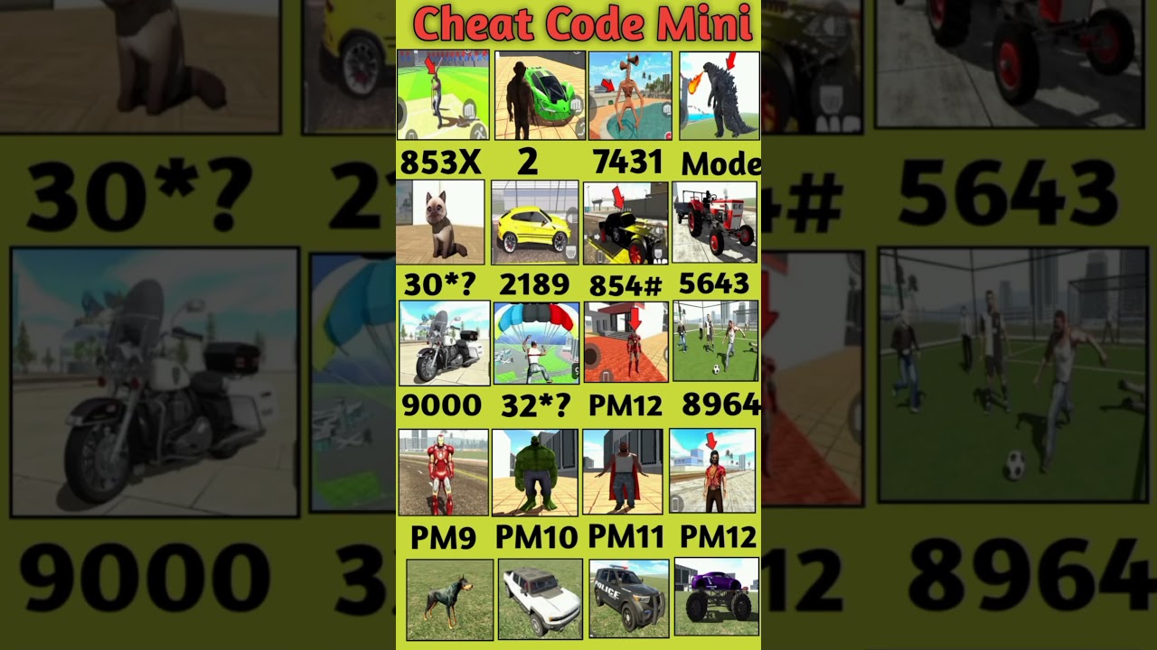 Iron Man Cricket Challenge on Tractor! 🏏🔥 Indian Bike Driving 3D Cheat Codes #shorts