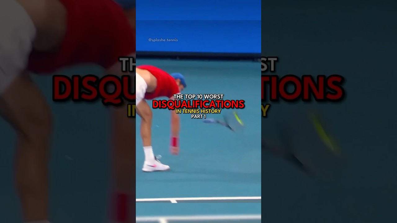 10 Most Controversial Tennis Disqualifications Ever (Part 1)