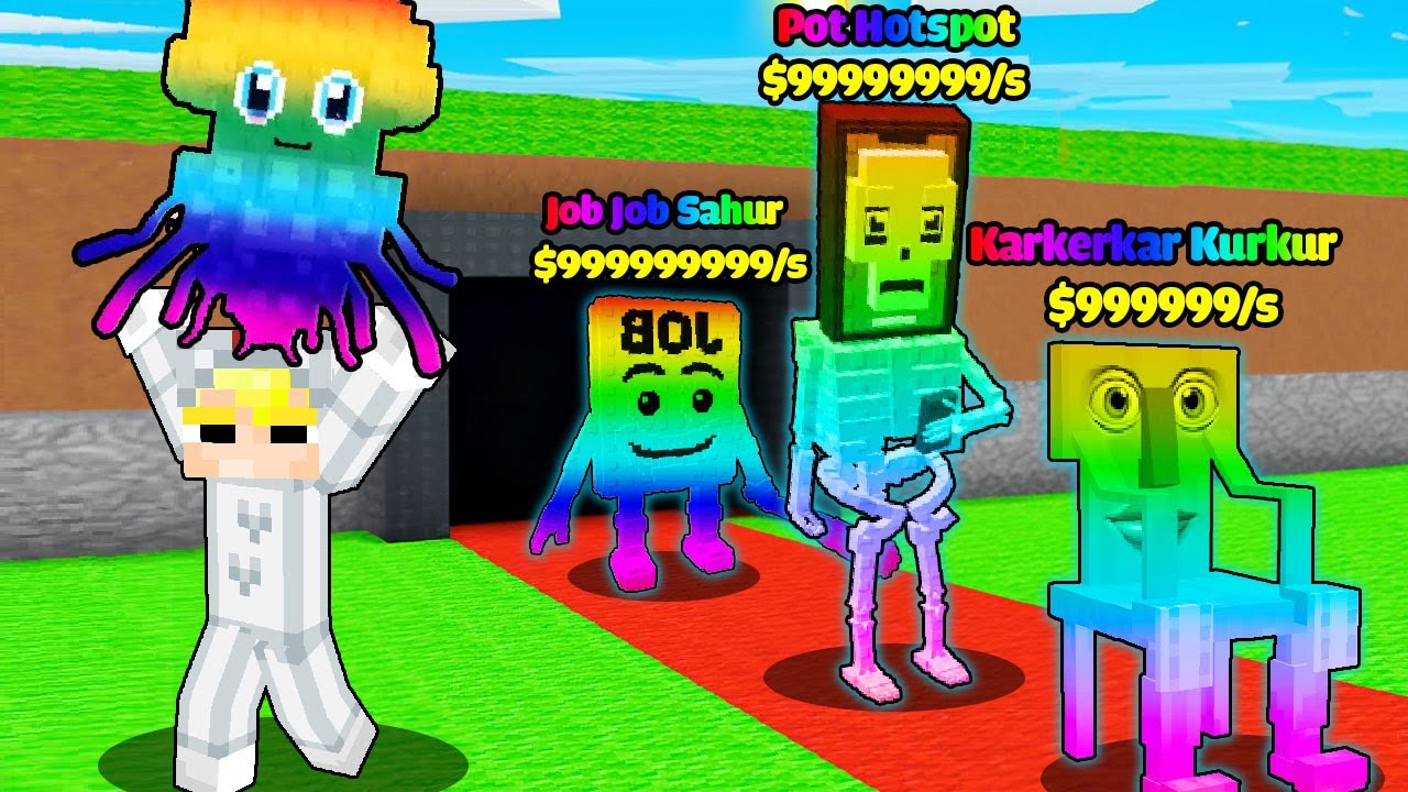 Tô Gà Thử Thách Trộm Brainrot Siêu Hiếm Trong Minecraft Steal Brainrot-Tô Gà Thử Thách Trộm Brainrot Siêu Hiếm Trong Minecraft Steal Brainrot