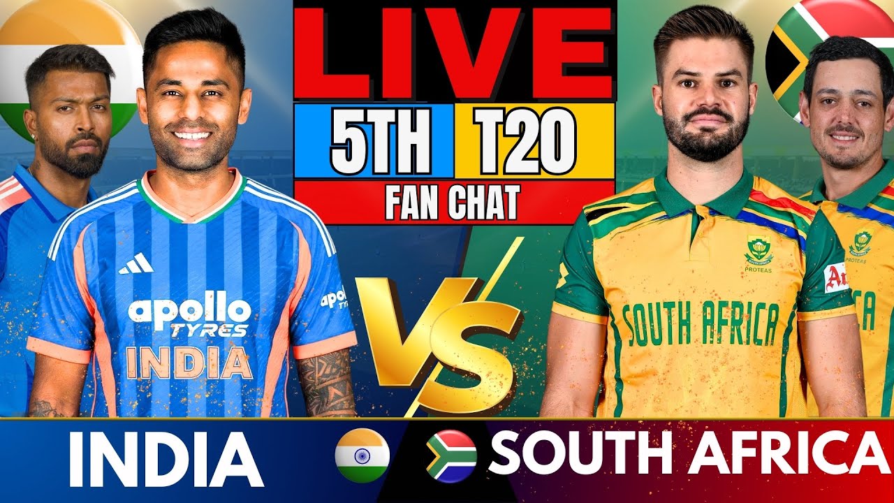 IND vs SA Live Score Today: India vs South Africa 5th T20I Live Cricket Match Commentary