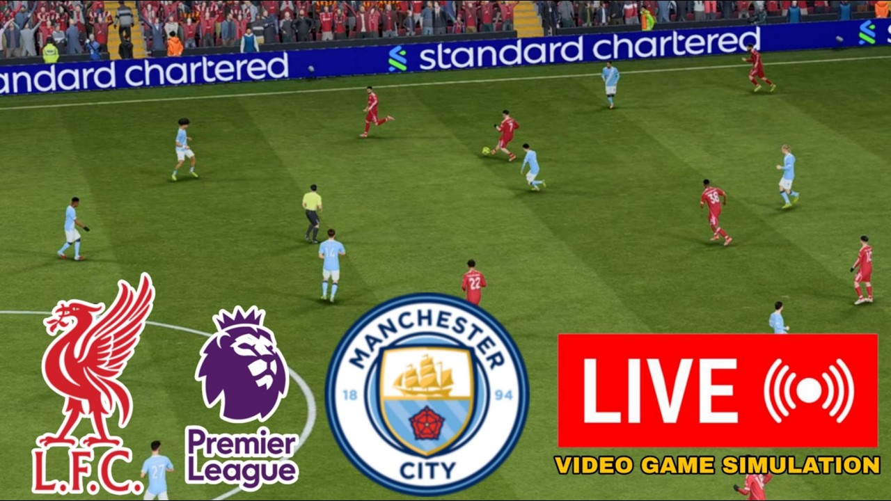 Liverpool vs Man City Live Score: Premier League 2025/26 Match Commentary & Simulation