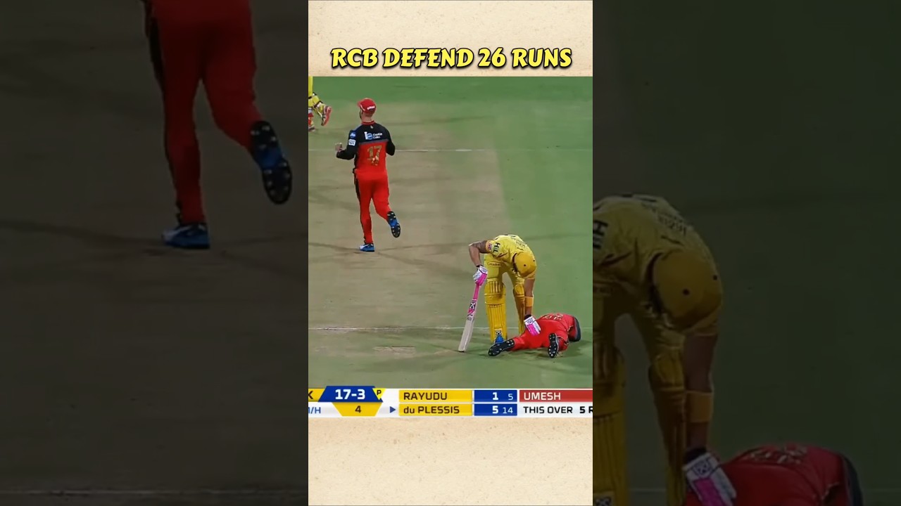 MS Dhoni’s Historic Final Over vs CSK vs RCB: IPL 2024 Thriller Highlights