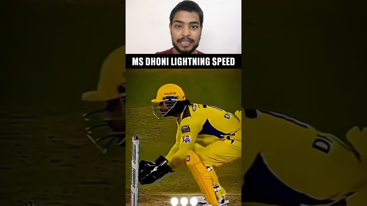 MS Dhoni’s Fastest Stumping Highlights: Thala’s Lightning Reflexes Behind the Stumps