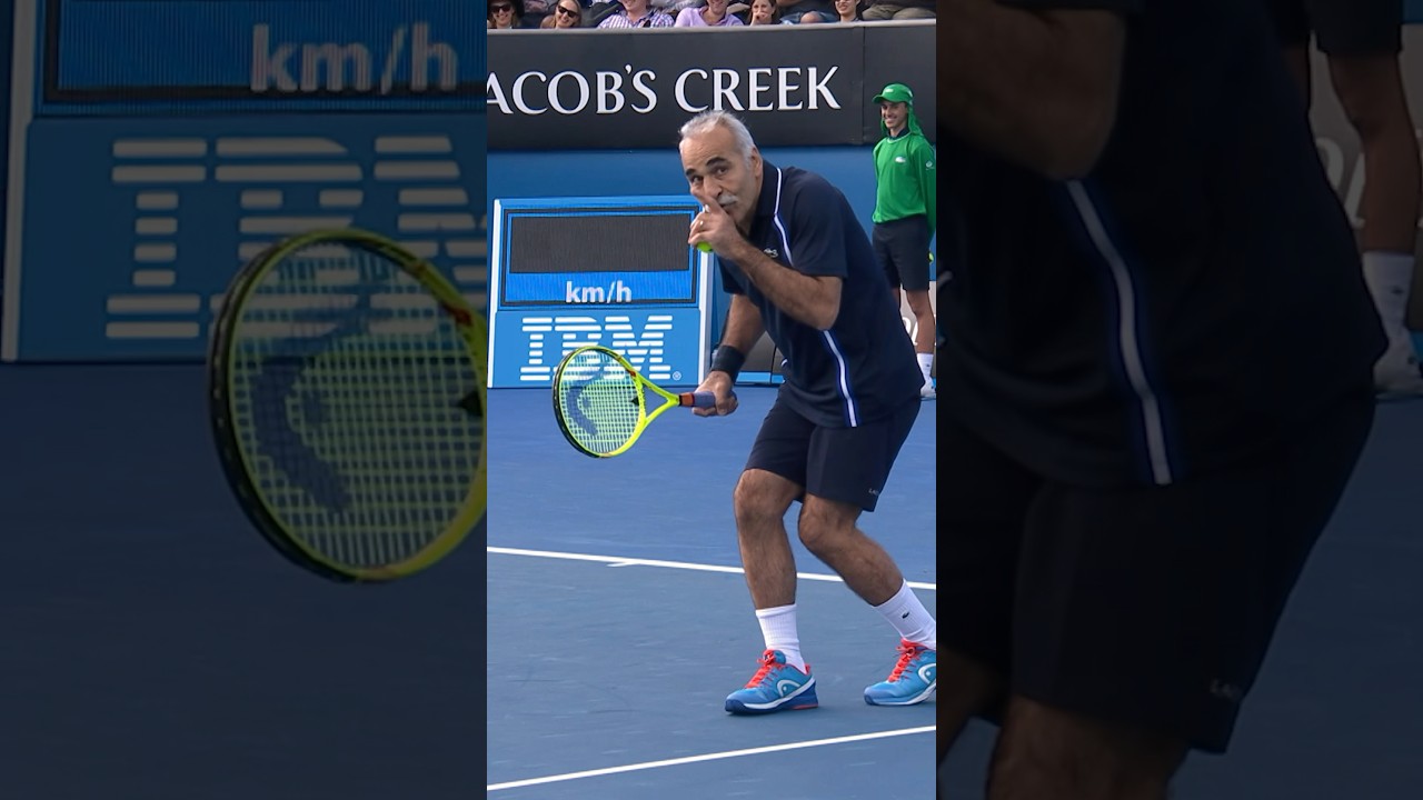 Mansour Bahrami’s Magical Tennis Skills: The Ultimate Trick Shot Master!