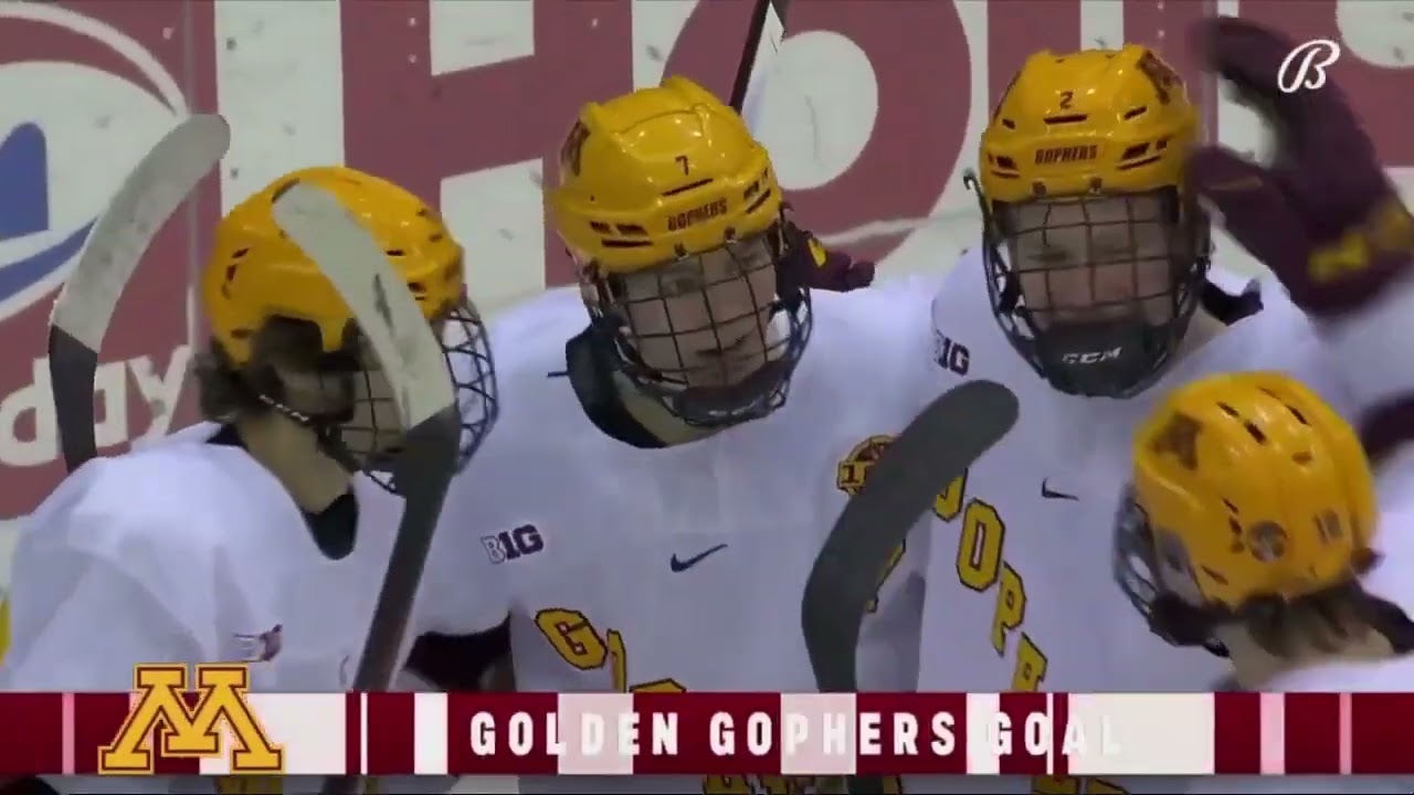 Gopher Men’s Hockey vs Michigan State Highlights: Minnesota Records 4-2 Comeback Win