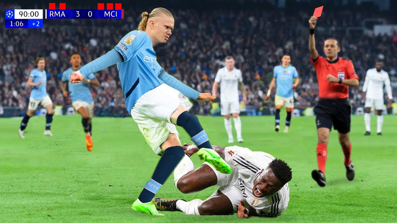 Football Ke Sabse Khatarnak Fouls aur Gusse Wale Moments
