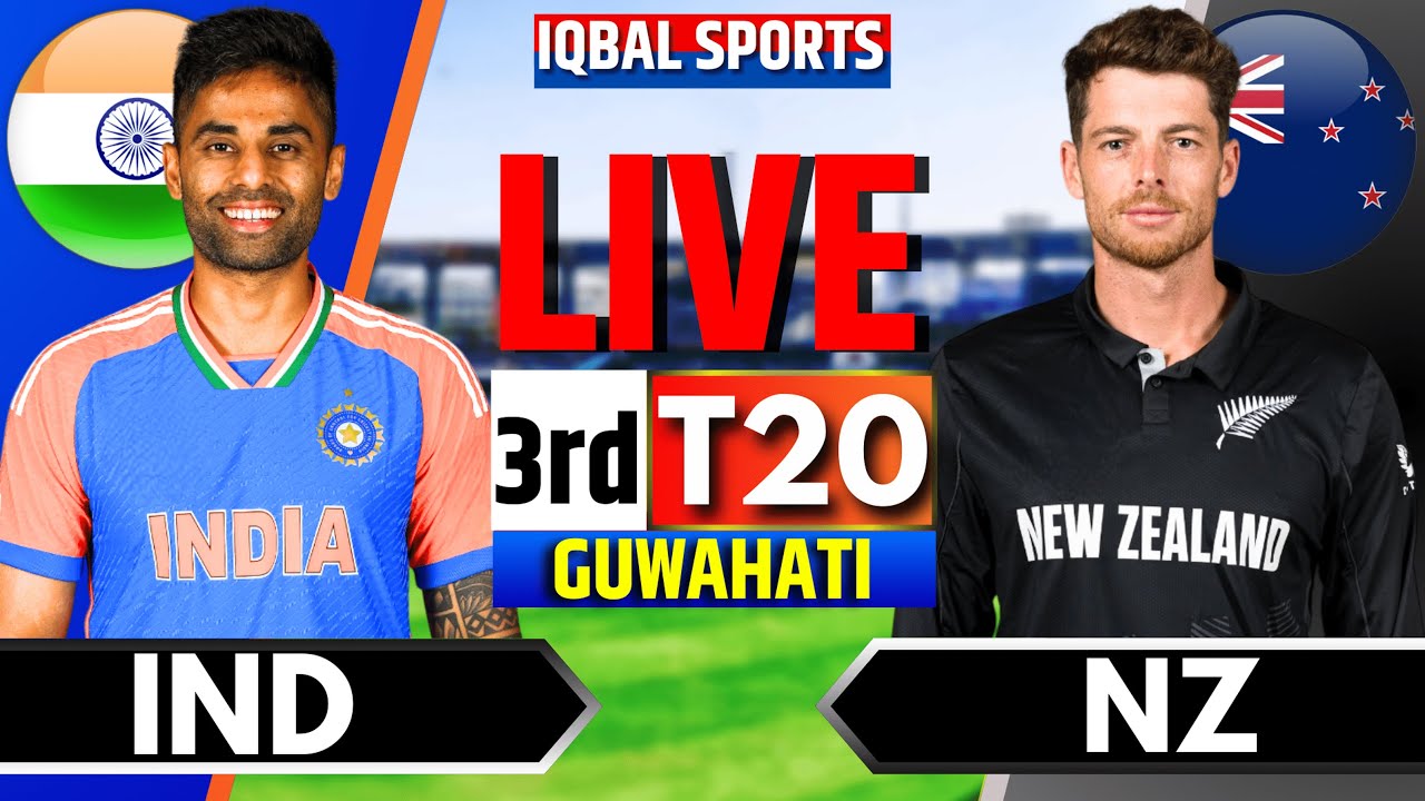 IND vs NZ 3rd T20 Live Score: India vs New Zealand Live Cricket Match Today Live Streaming