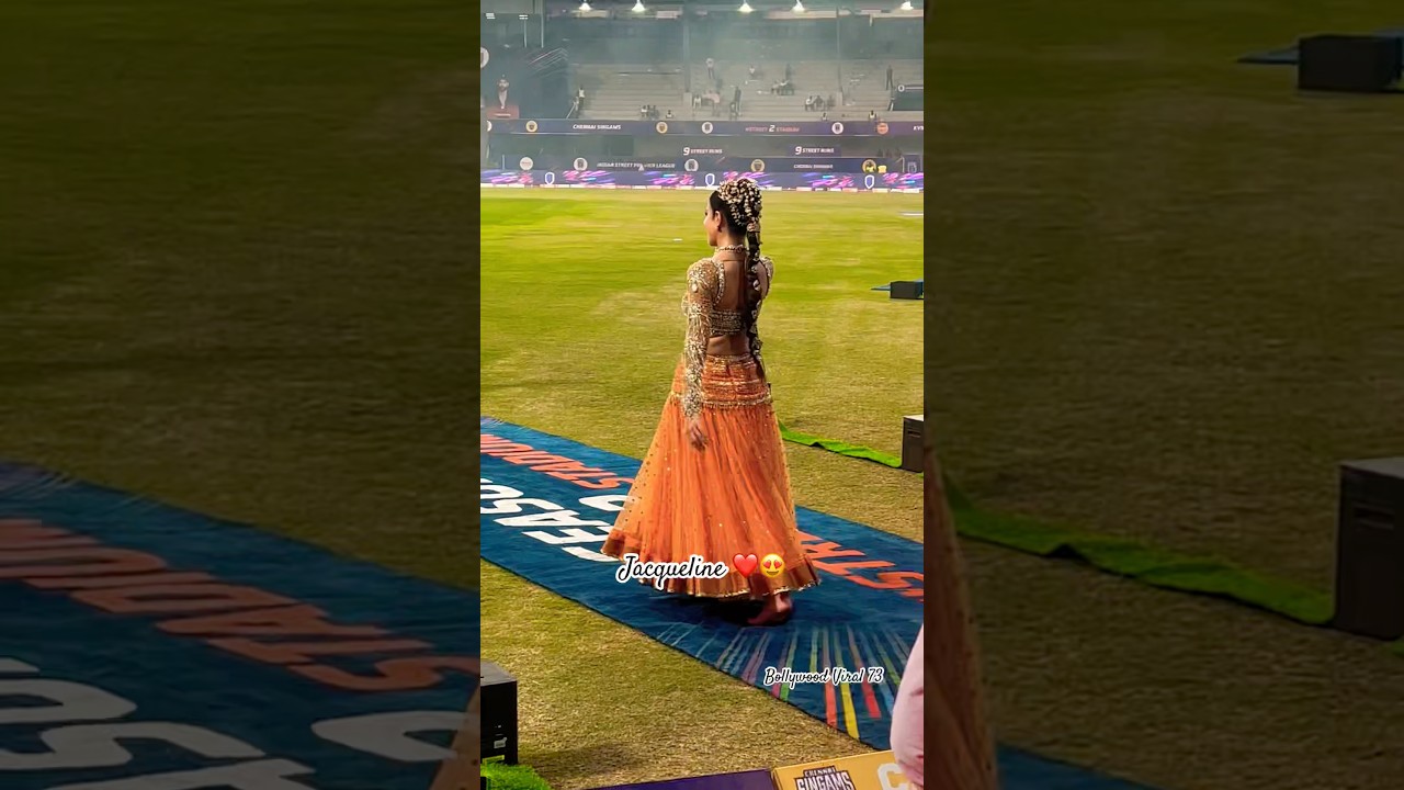 Jacqueline Fernandez Looking Gorgeous at ISPL Match ❤️ | ISPL 2024 Highlights #Shorts