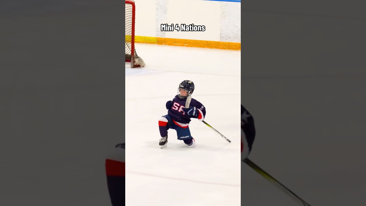 Mini 4 Nations Hockey India: Epic Highlights & Skills 🏒 #shorts