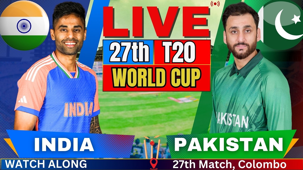 IND vs PAK Live Score: India vs Pakistan T20 World Cup 2024 Live Stream & Commentary