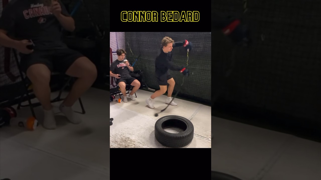Connor Bedard’s Insane Shooting Skills: Future NHL Superstar? 😱‼️