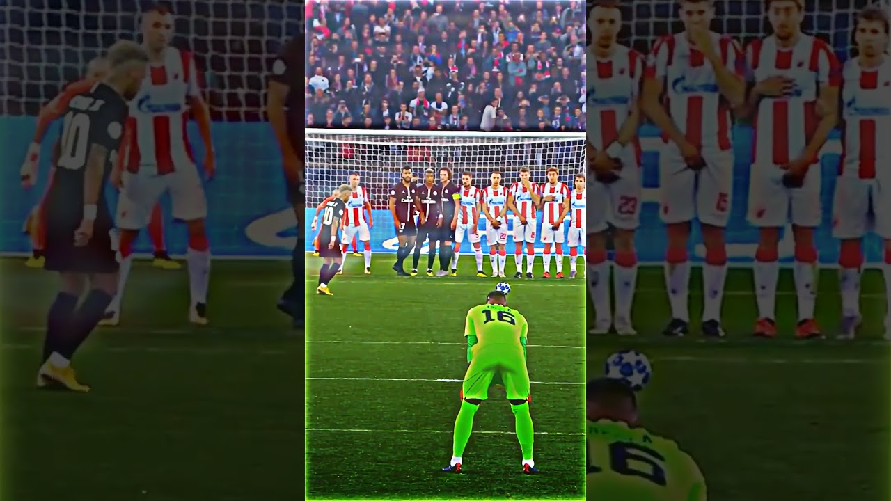 Neymar Jr Magic Free-kick Goal: Skills & Highlights #Neymar #Football