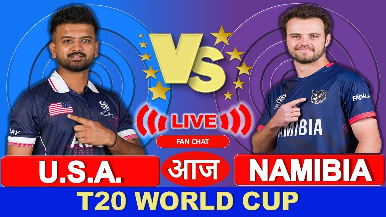 USA vs NAM Live Score: 26th Match, ICC T20 World Cup 2026, Last 10 Overs Highlights & Updates