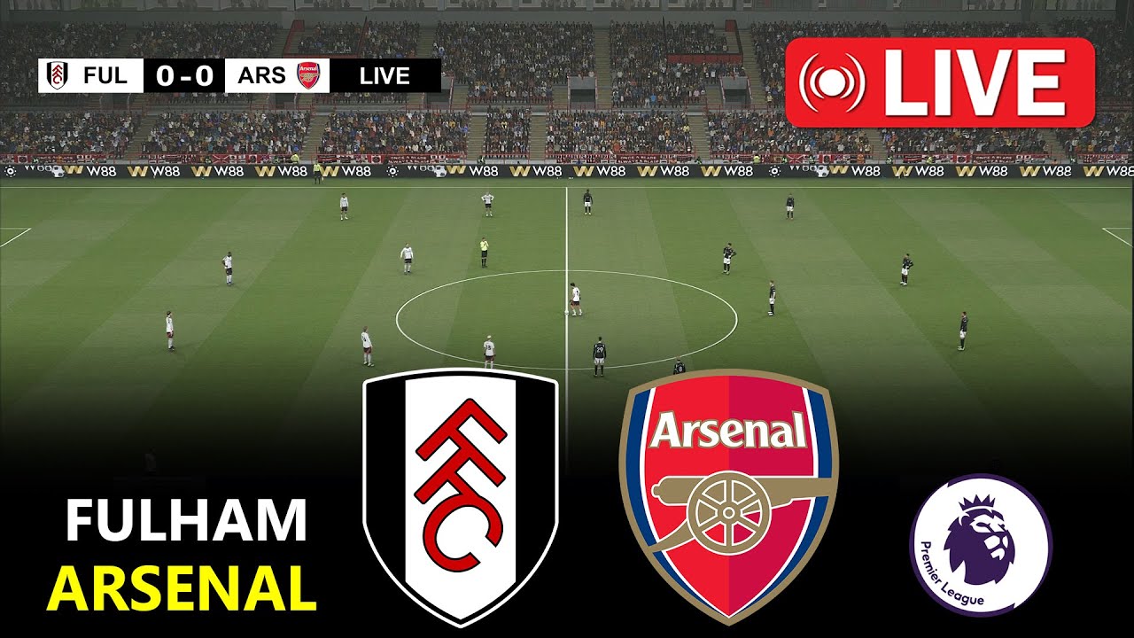Arsenal vs Fulham | Premier League 2025/26 | Full Match eFootball PES Gameplay Simulation