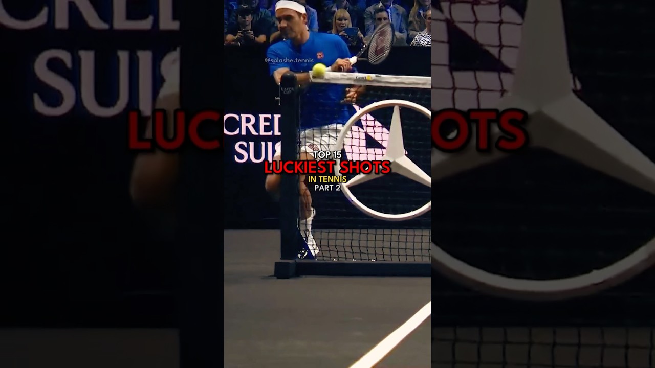 15 Most Impossible Lucky Shots in Tennis History | Part 2
