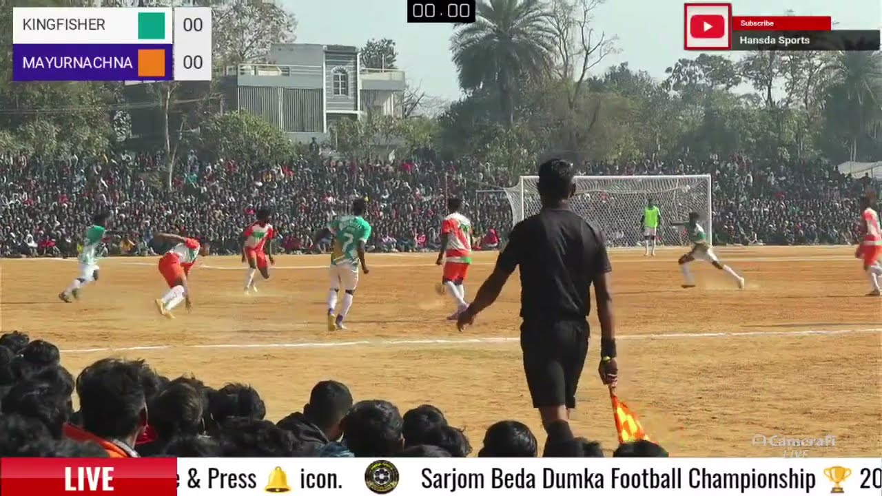 Kingfisher Potka vs Sadhu Marandi | Sarjom Beda Dumka Football Tournament 2026 Live Match