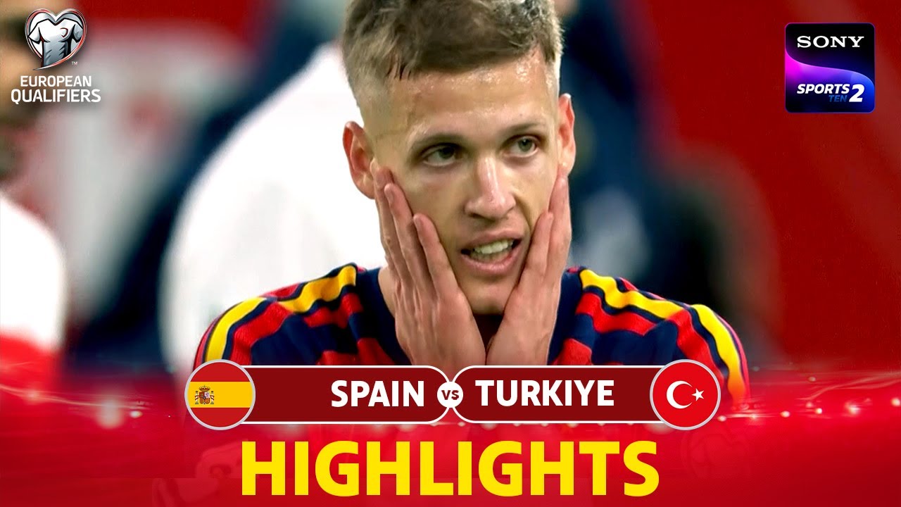 Spain vs Turkiye Highlights | 2026 FIFA World Cup Qualifiers | Football Match Today