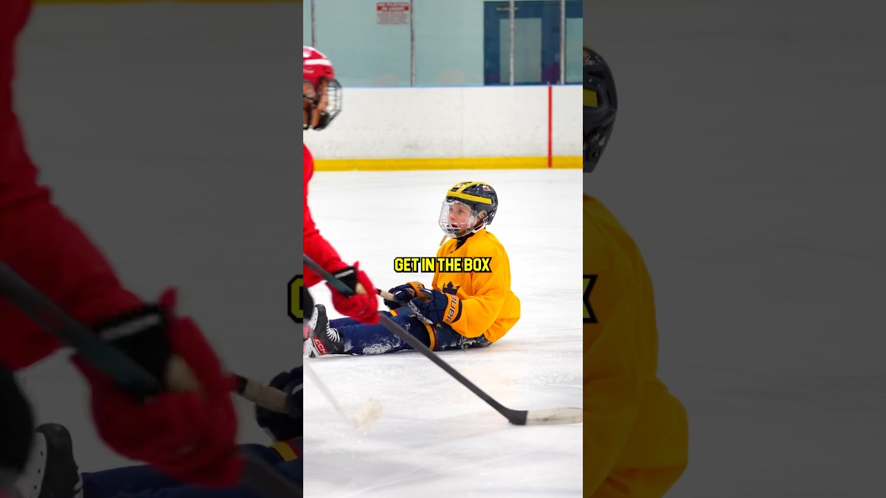 Mini NHL Four Nations Mic’d Up 🏒 | Best Ice Hockey Moments #shorts