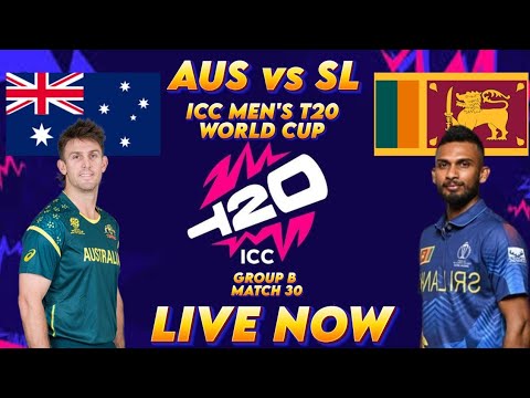 AUS vs SL Live Score, T20 World Cup: Australia vs Sri Lanka Live Cricket Score & Commentary Today