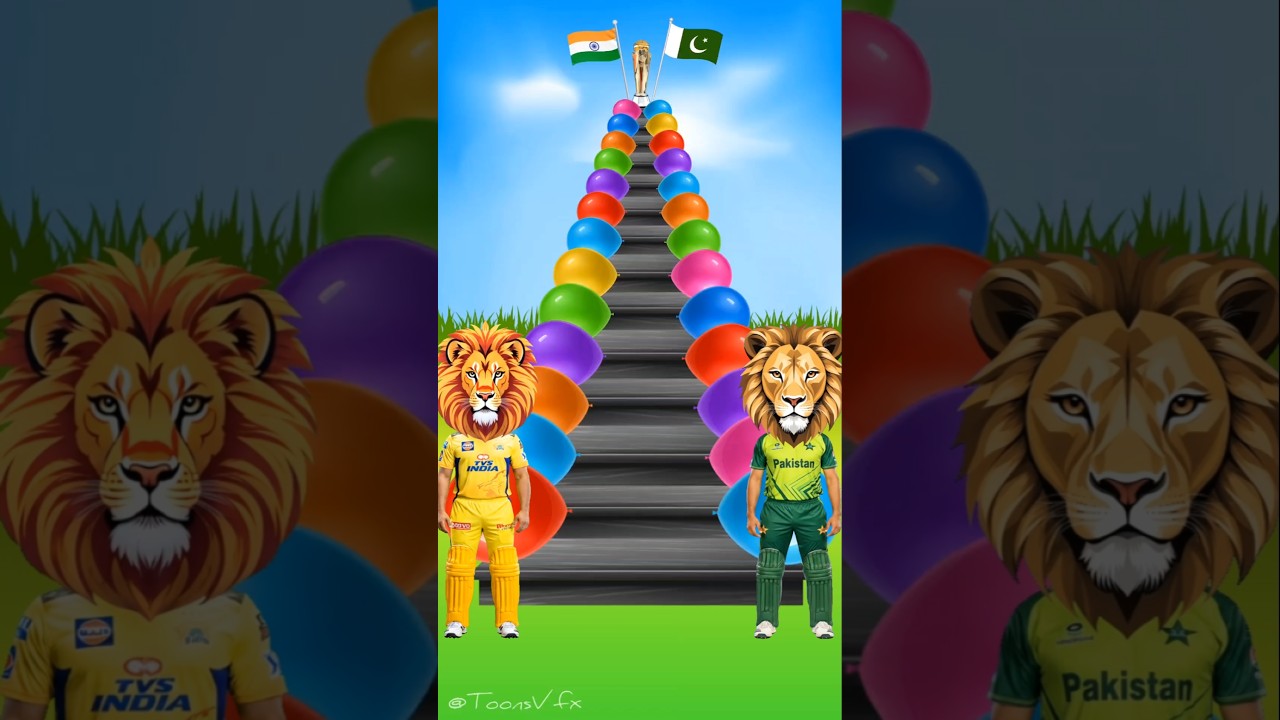 India vs Pakistan Live: Funny Cricket VFX Match Today 🏆 #cricket