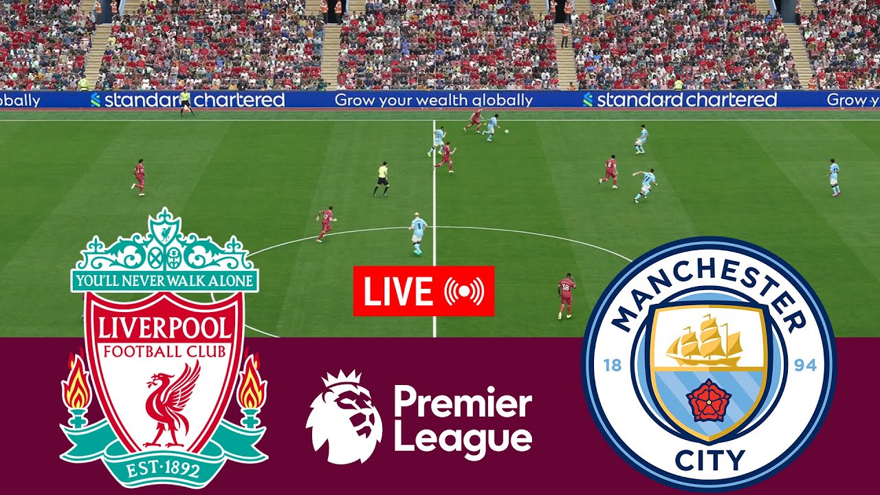 Man City vs Liverpool LIVE Streaming – Premier League 2025/26 Full Match Simulation (Video Game)