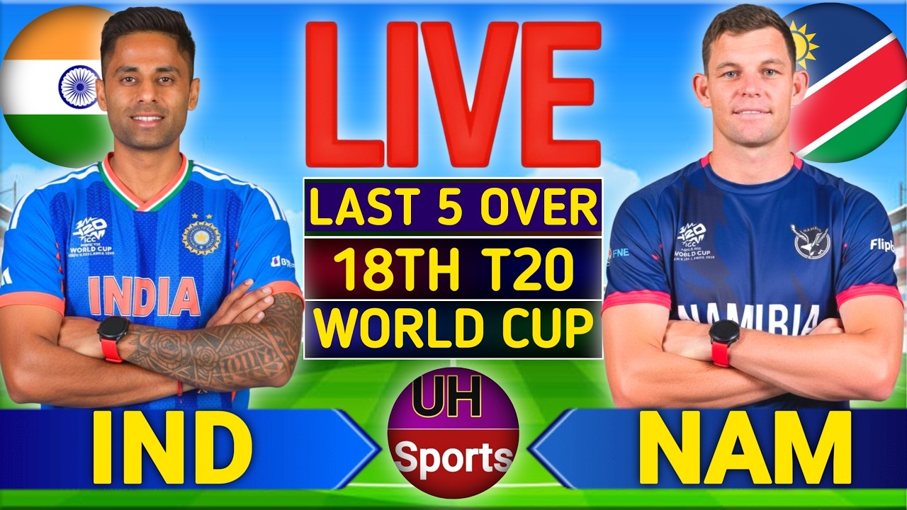 India vs Namibia Live Score, T20 World Cup: IND vs NAM Live Cricket Score & Match Updates