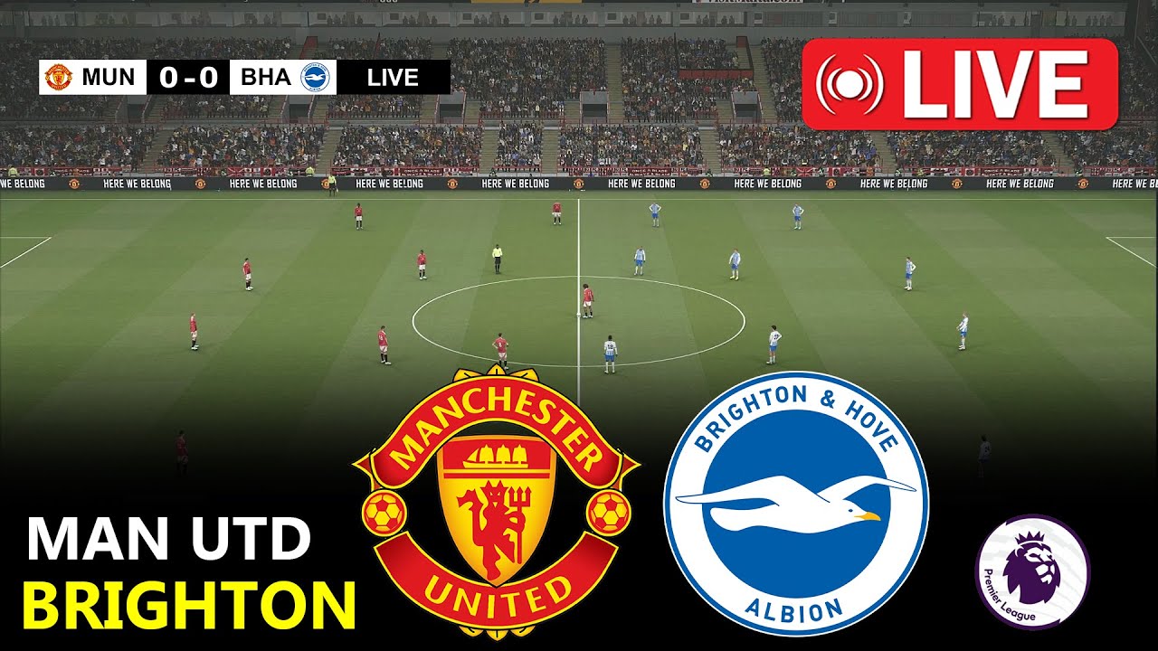 Man Utd vs Brighton | Premier League 2025/26 | eFootball PES 21 PC Gameplay (4K)