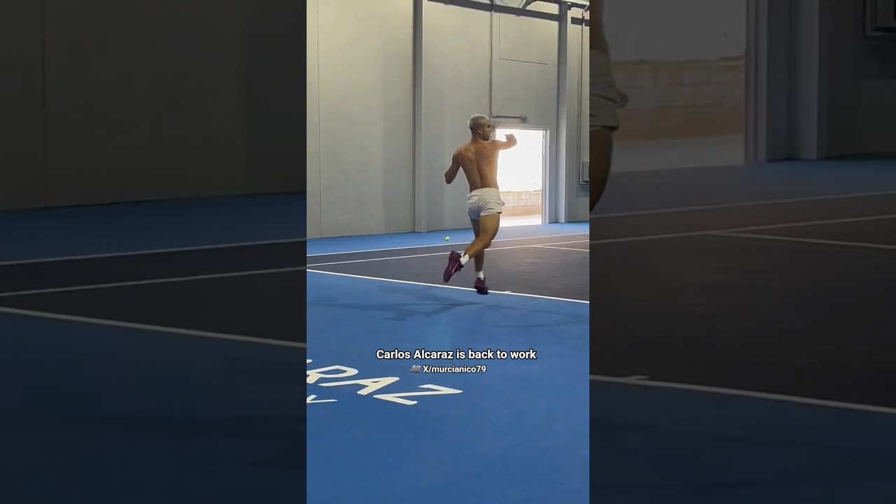 Carlos Alcaraz resumes training in Murcia: Latest tennis update for Indian fans