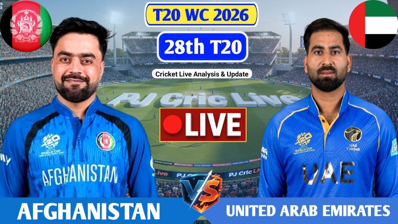AFG vs UAE Live Score: Afghanistan vs UAE T20 Match Analysis & Playing 11 updates